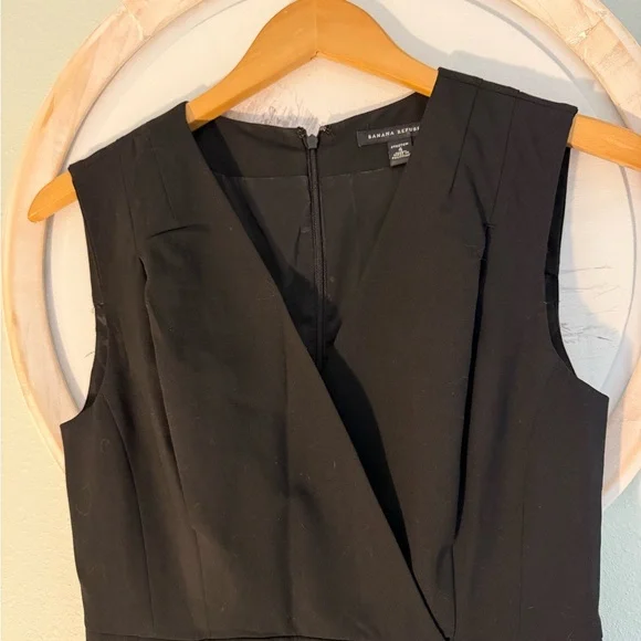 Banana Republic Black Midi Dress - Picture 2 of 3